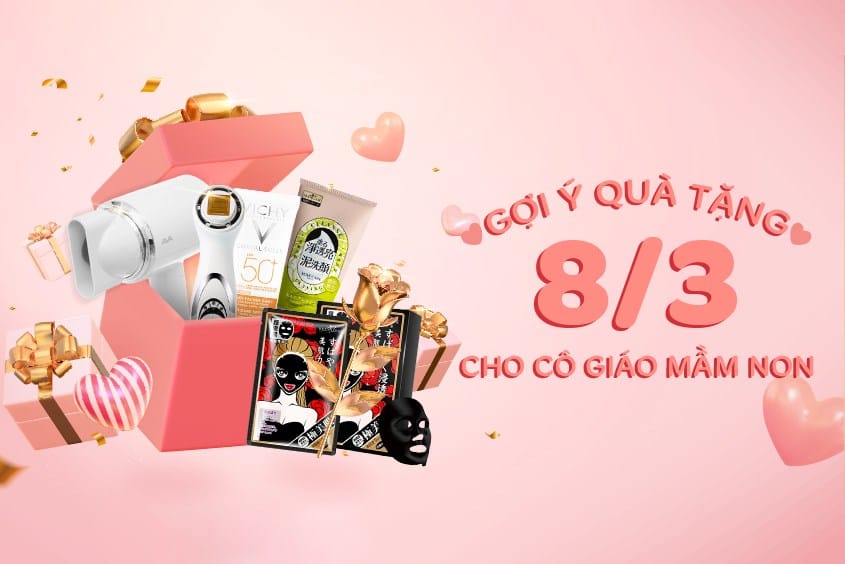 Gợi ý 17 món quà 8/3 cho cô giáo mầm non thiết thực nhất